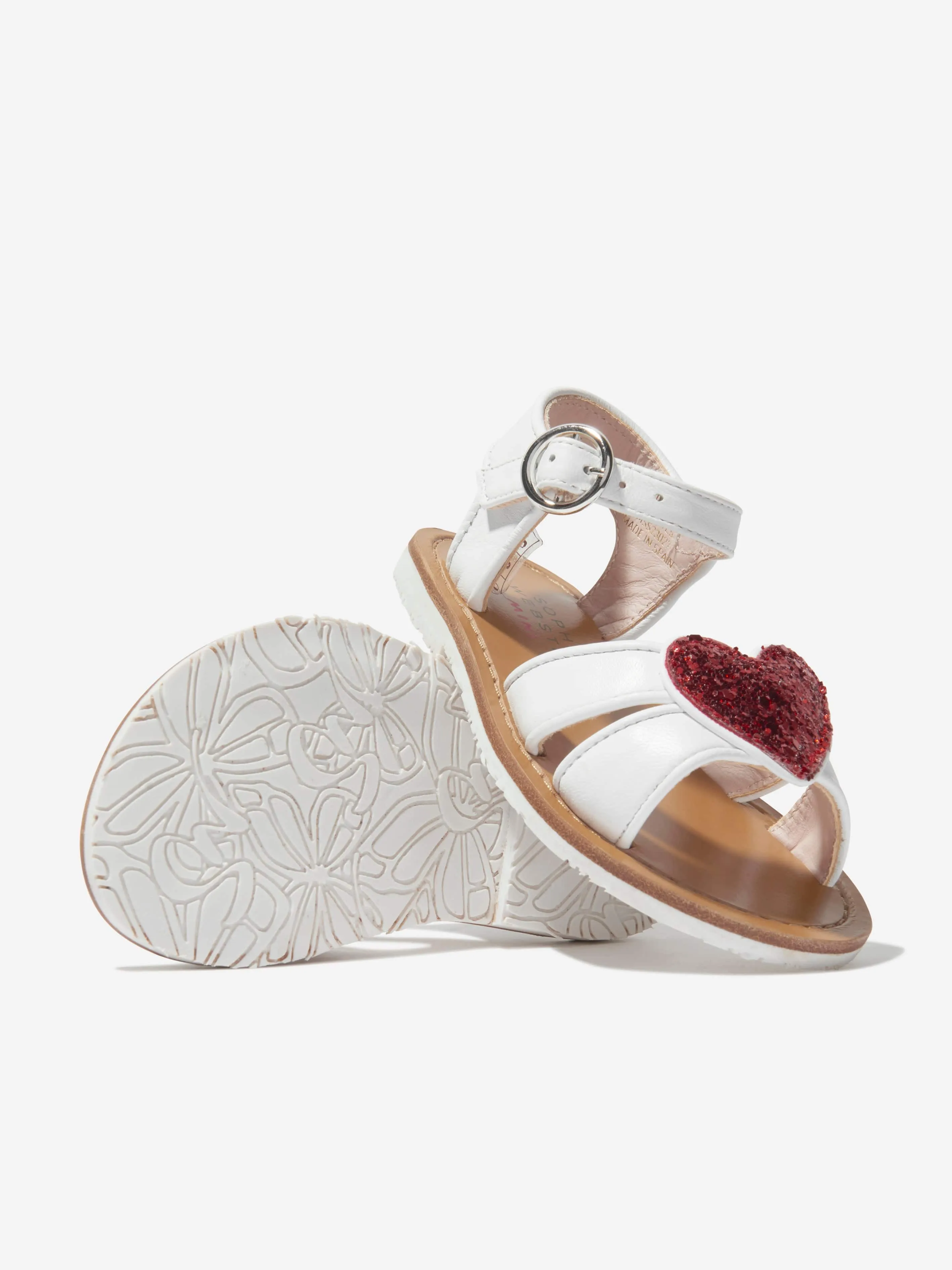 Sandales Amora pour filles Sophia Webster en blanc
