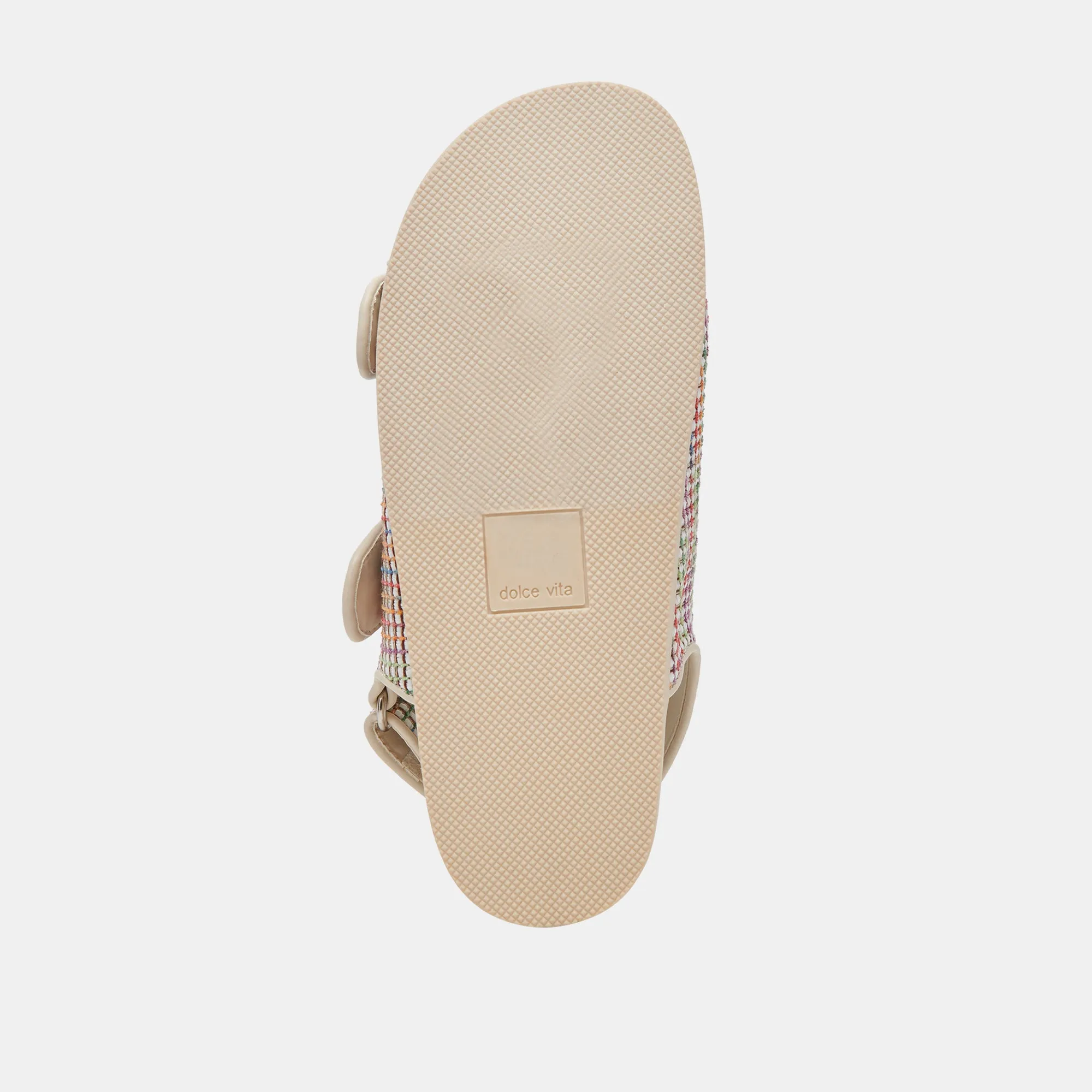 SANDALES STARLA PRIDE BLANCHE MULTI RAFIA