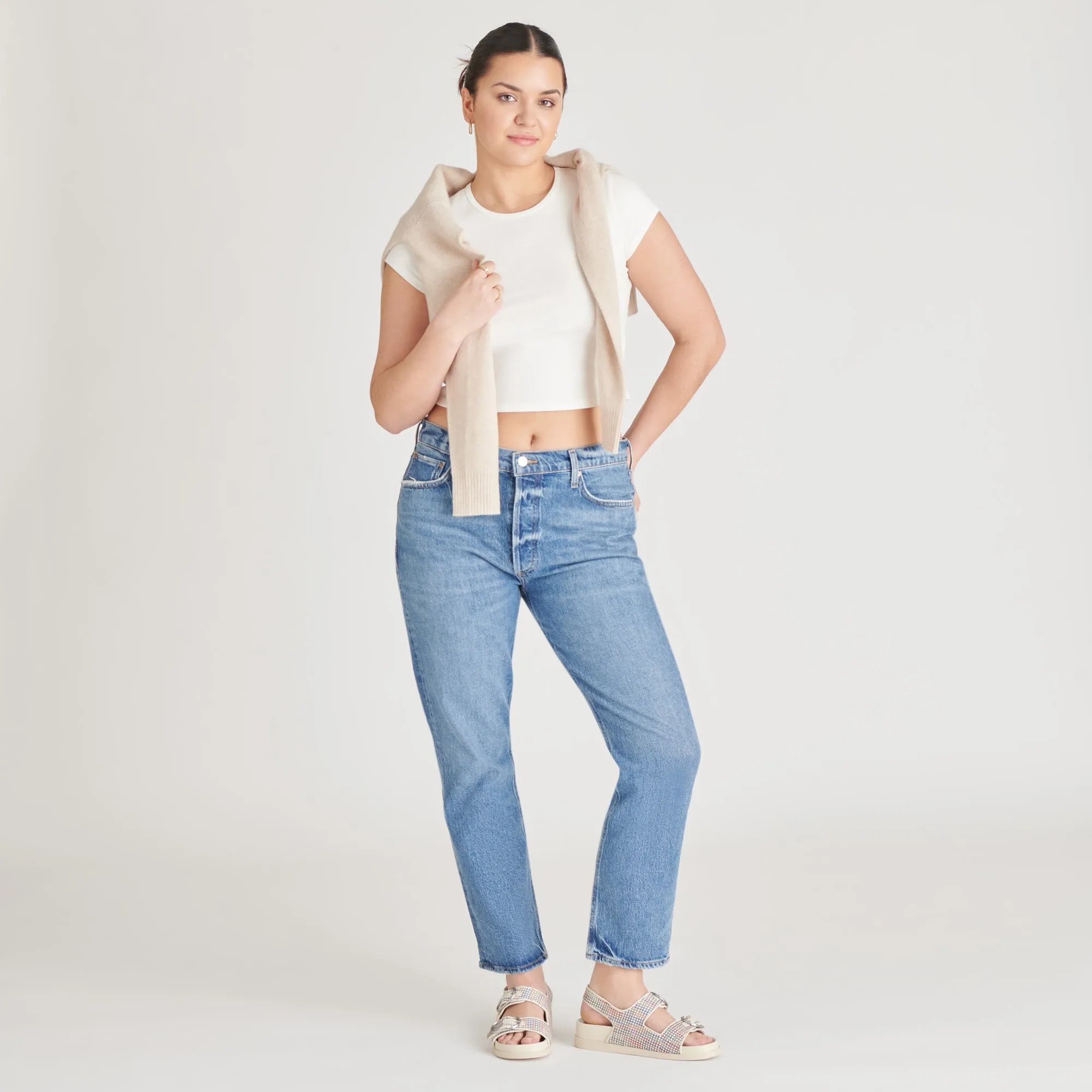 SANDALES STARLA PRIDE BLANCHE MULTI RAFIA