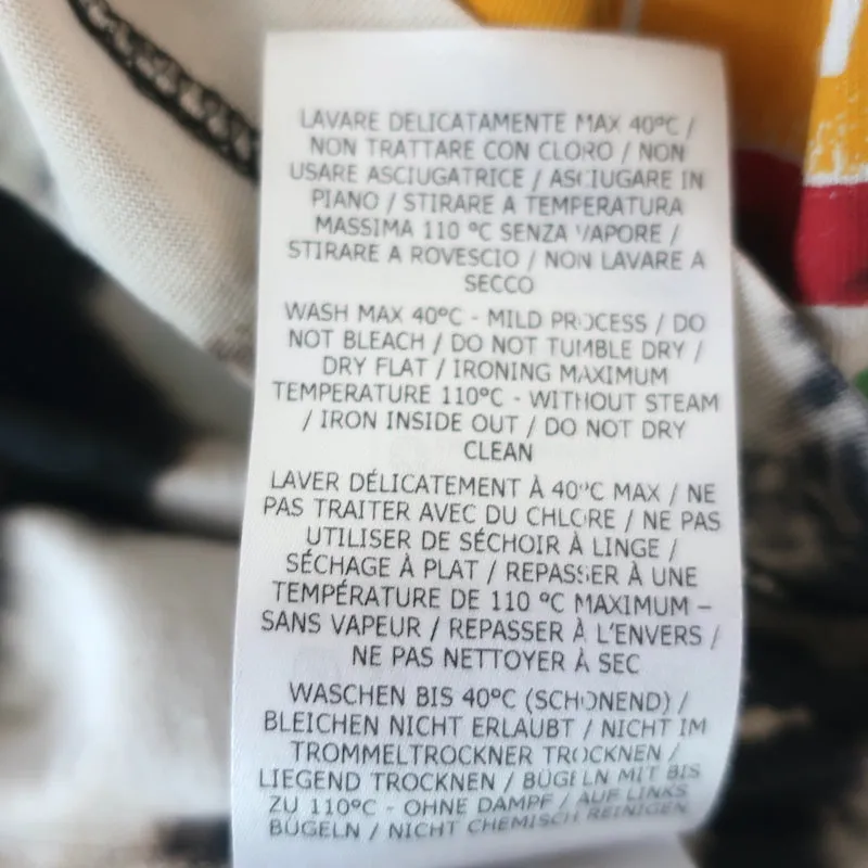 Stella McCartney x Greenpeace T-shirt Teinté Sauvez la Planète Taille 38