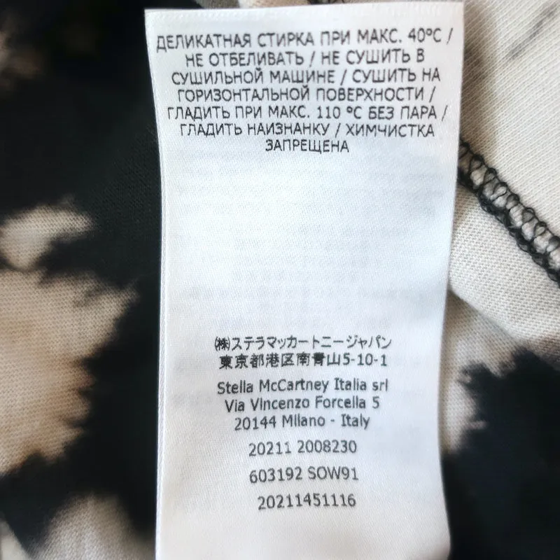 Stella McCartney x Greenpeace T-shirt Teinté Sauvez la Planète Taille 38