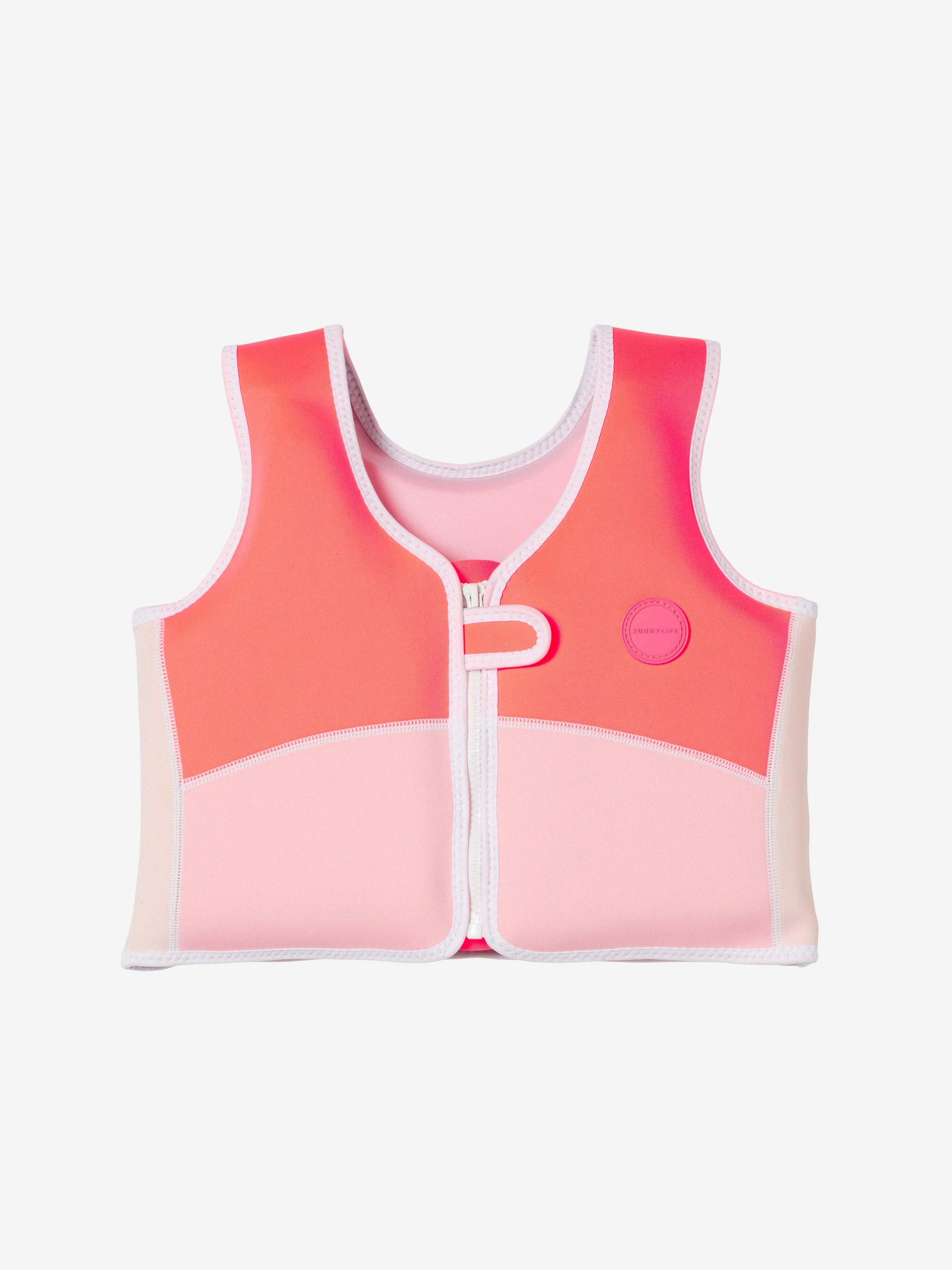 Sunnylife Girls Melody la Sirène Gilet de Natation Rose (34cm)