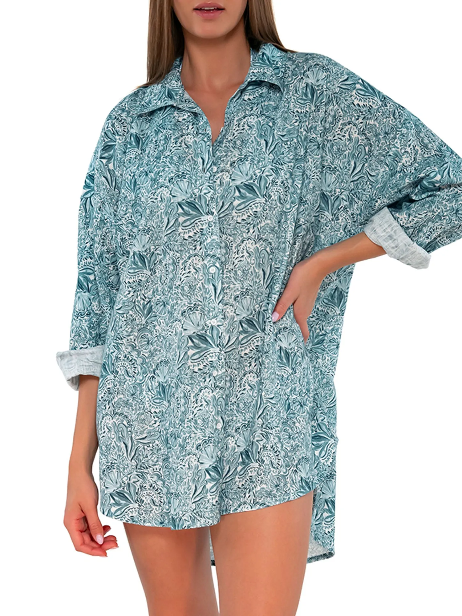Sunsets Chemise de Couverture Femme Delilah