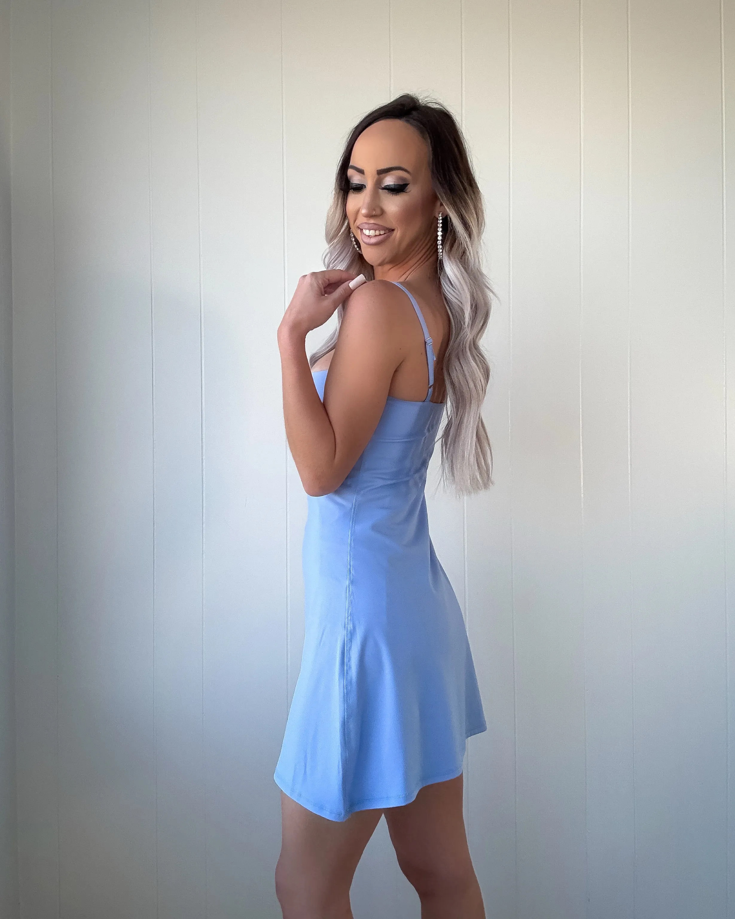 Robe-Combinaison Sweetheart - Bleue
