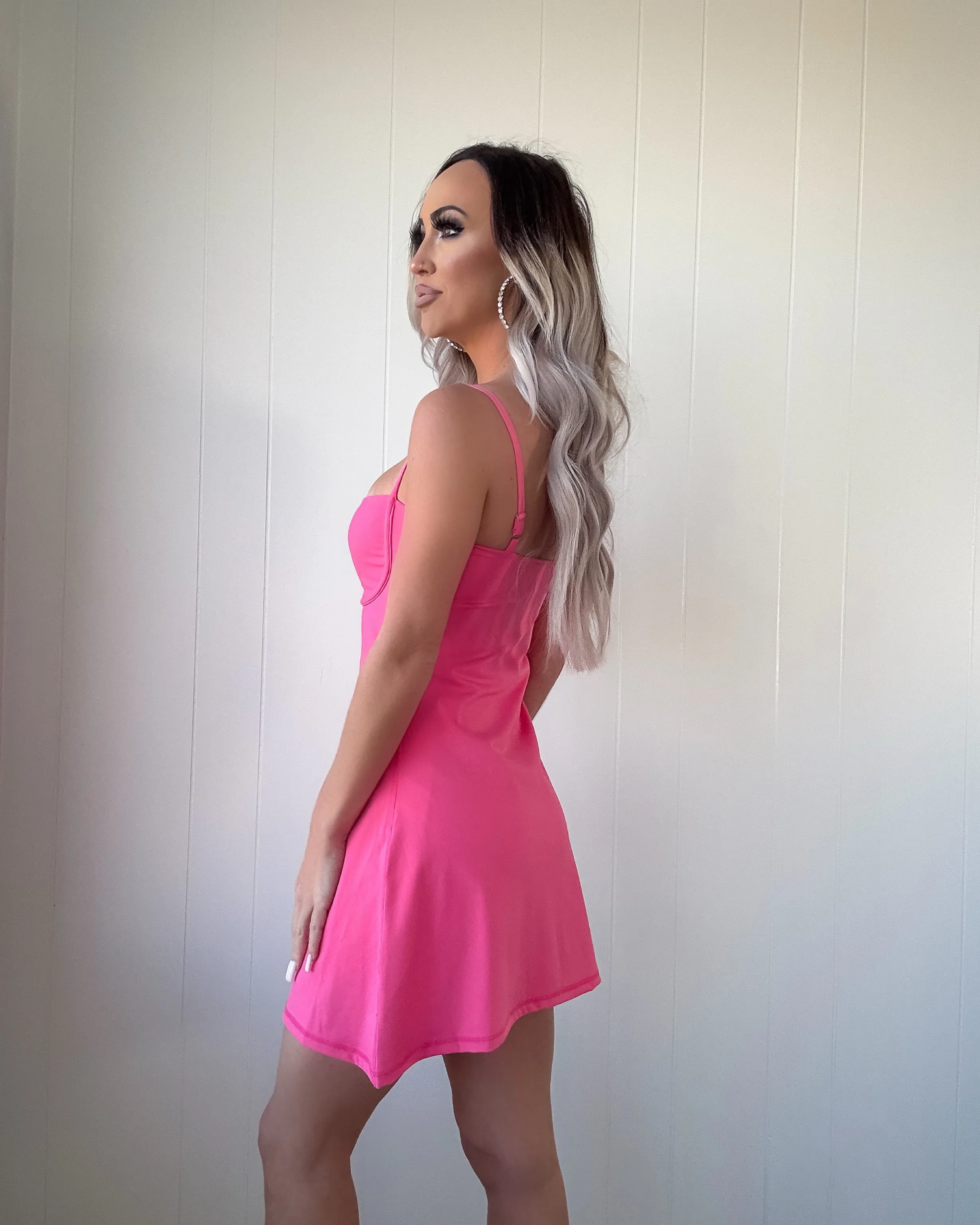 Combinaison Robe Sweetheart - Rose