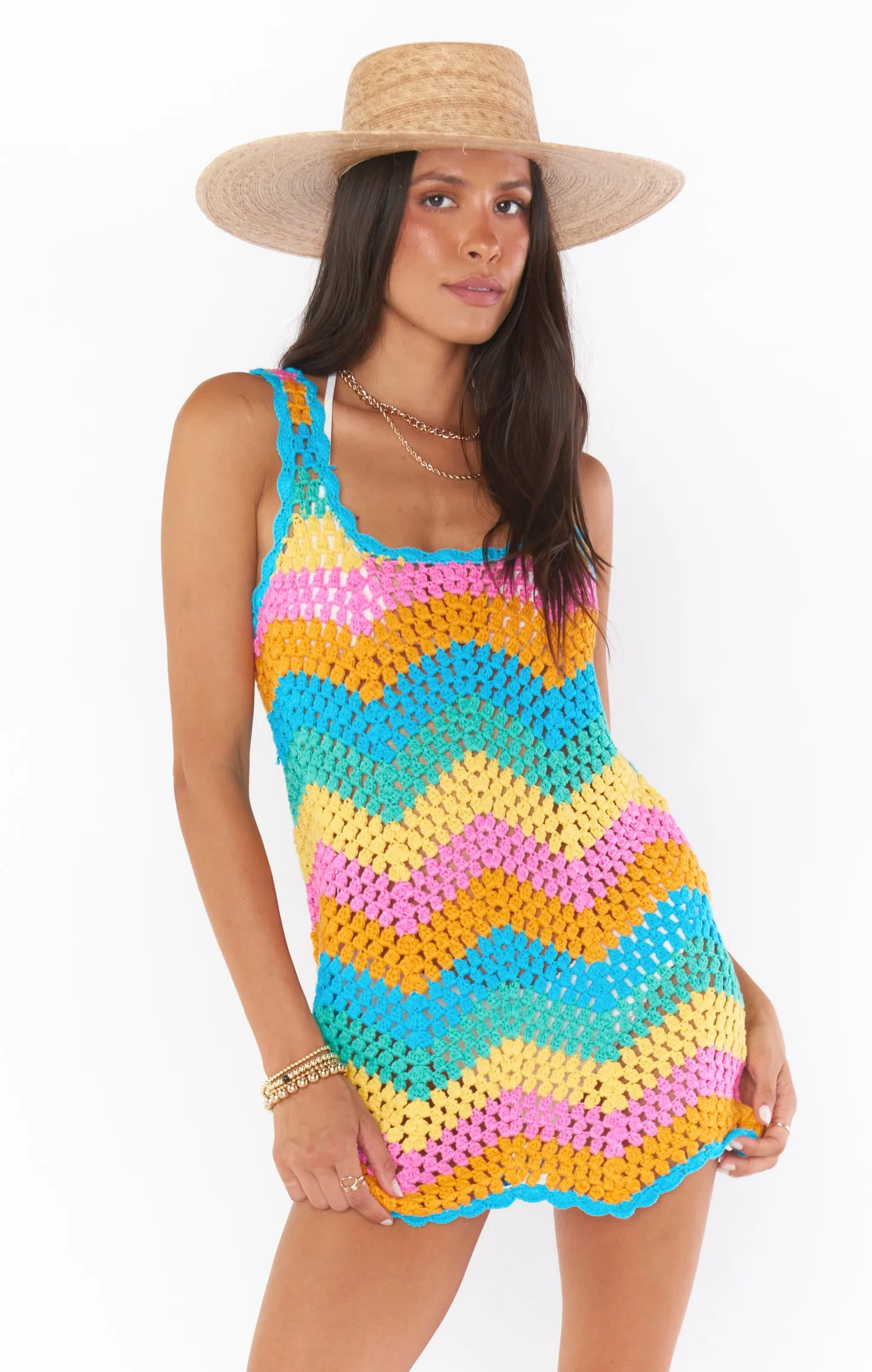 Robe couvrant Tara ~ Crochet Brise Marine