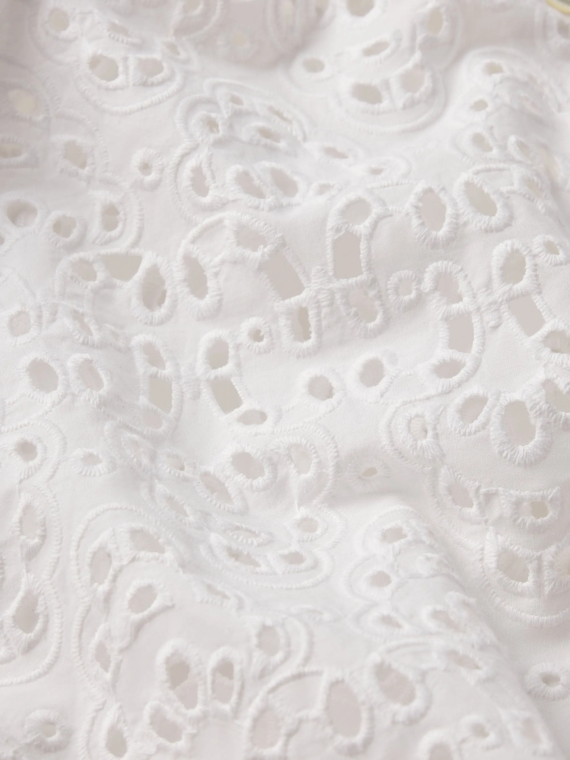 Le Haut à œillets Deco -- Blanc