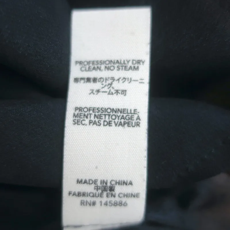 LE SUPERBE Débardeur à Ourlet Volanté Soie Noire Taille 2 Blouse sans Manches Col en V