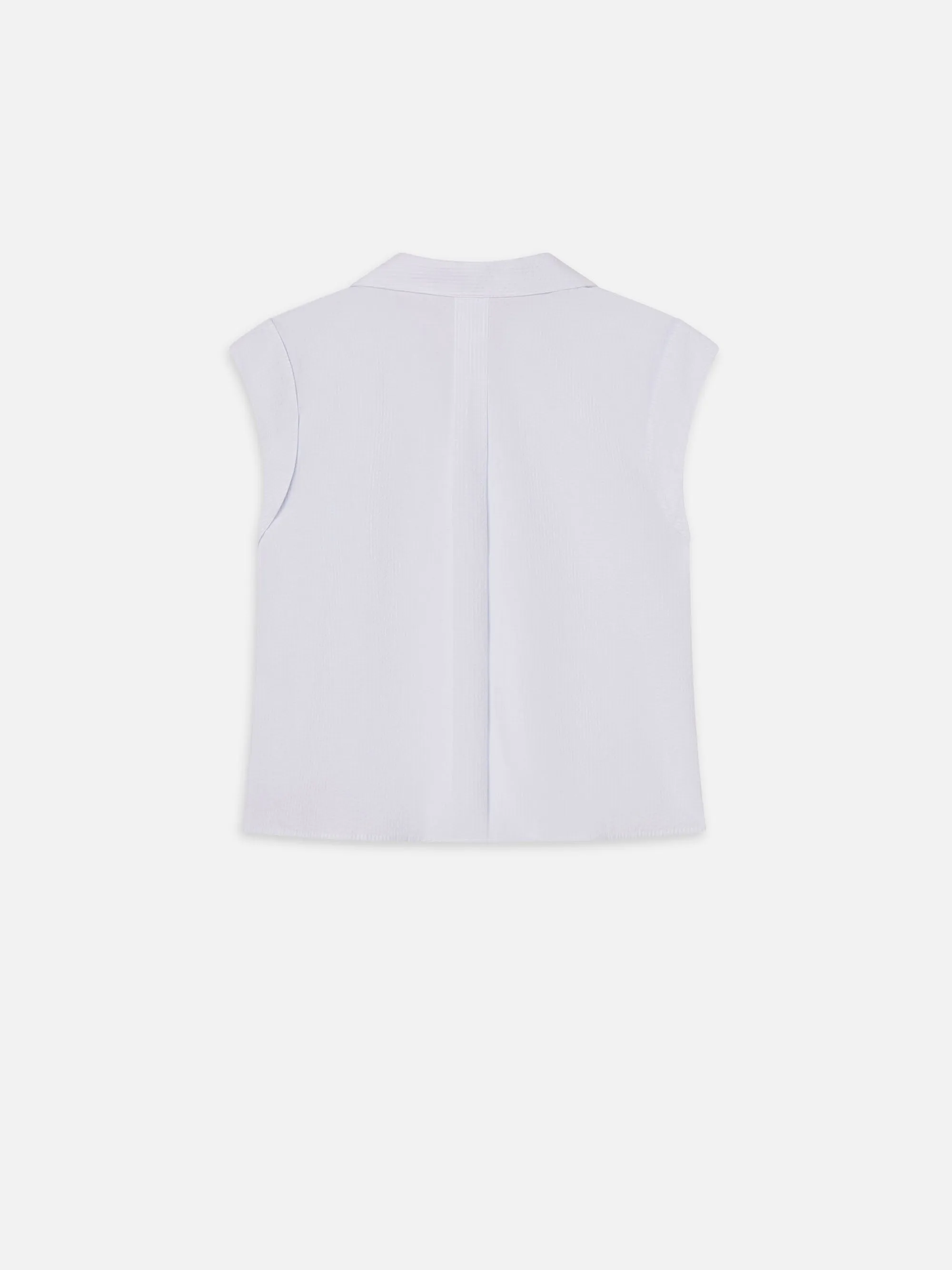 La Chemise de Loisir Seersucker - Chambray Clair Multicolore