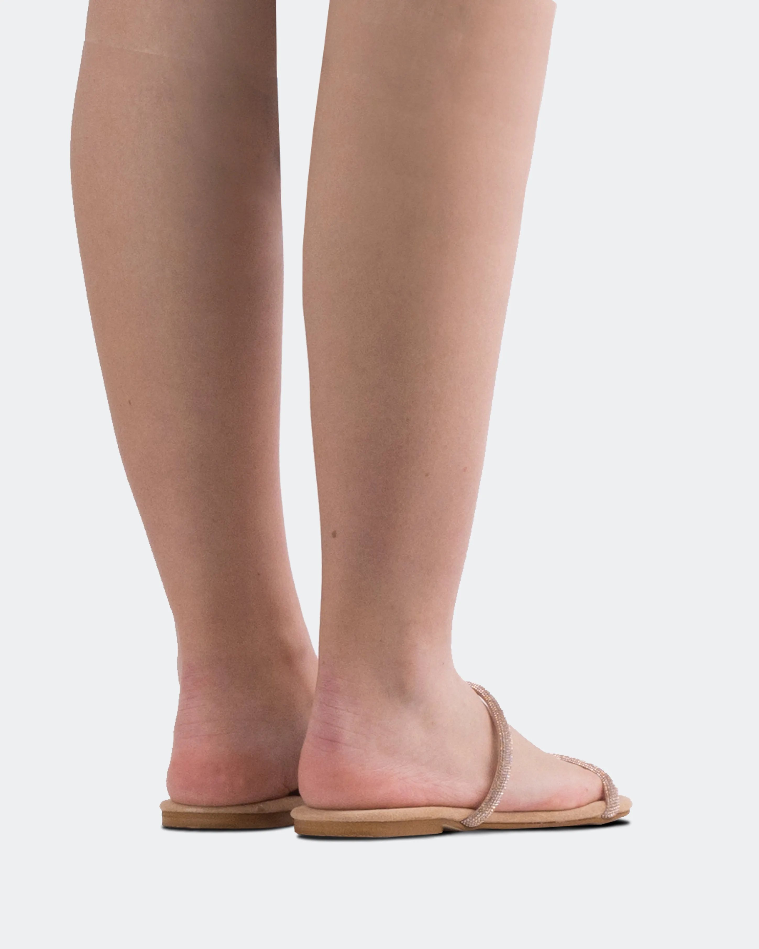 Twiggy en daim rose