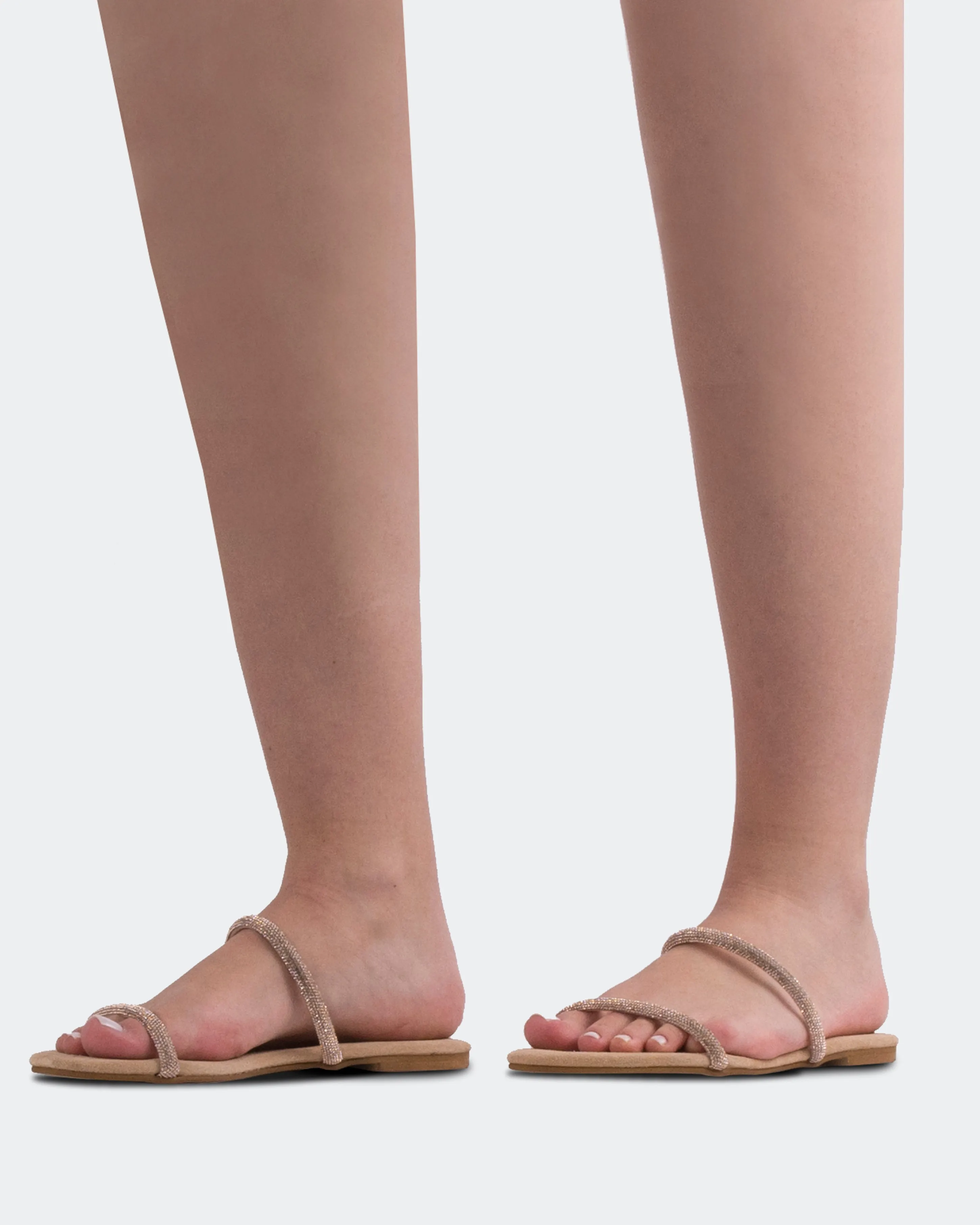 Twiggy en daim rose