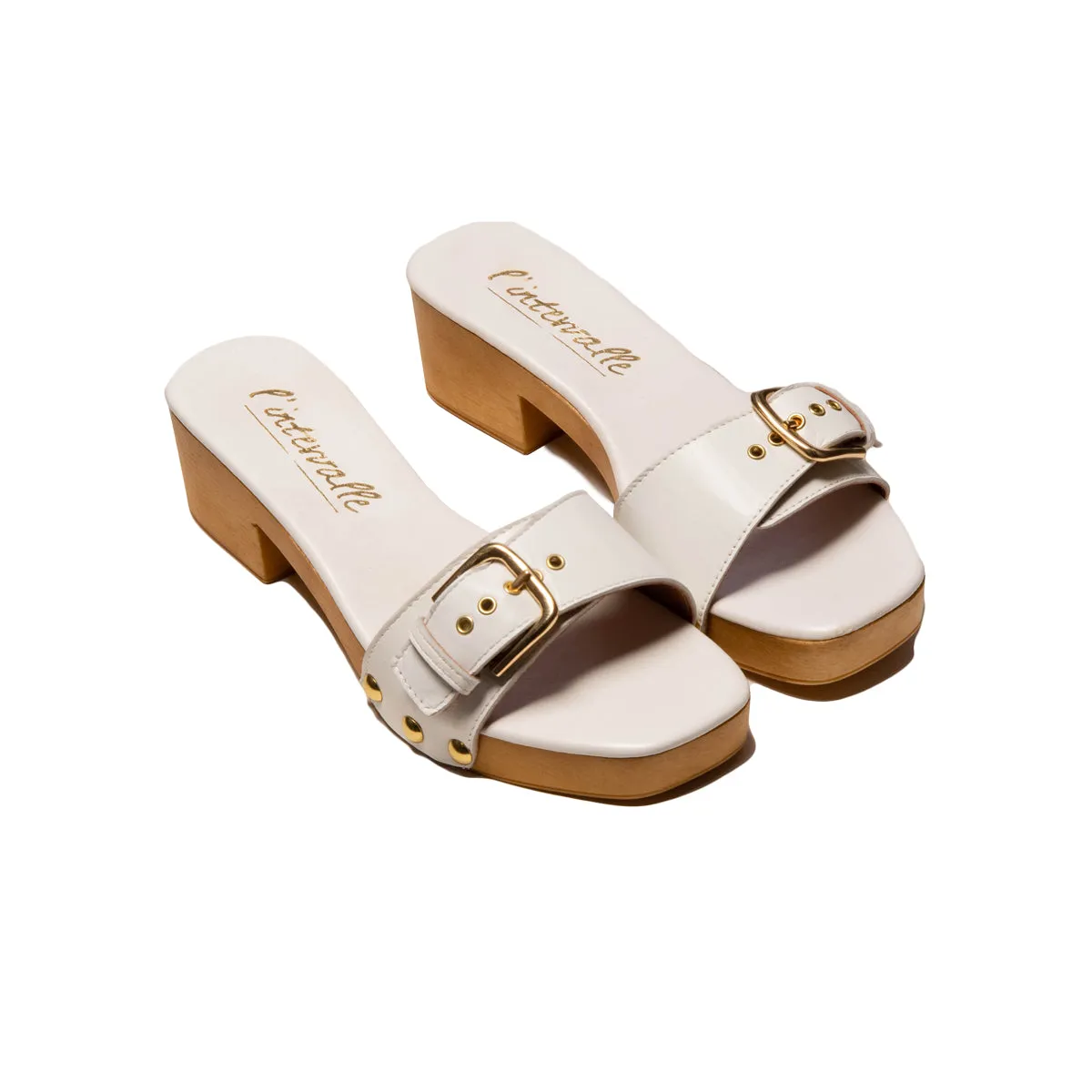 Vanja Cuir Blanc