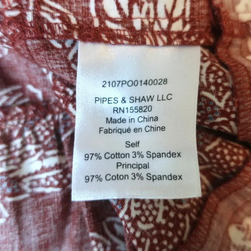 Veronica Beard Top Péplum Kester Imprimé Floral Rouille Taille 6 Blouse à Manches Longues NEUF