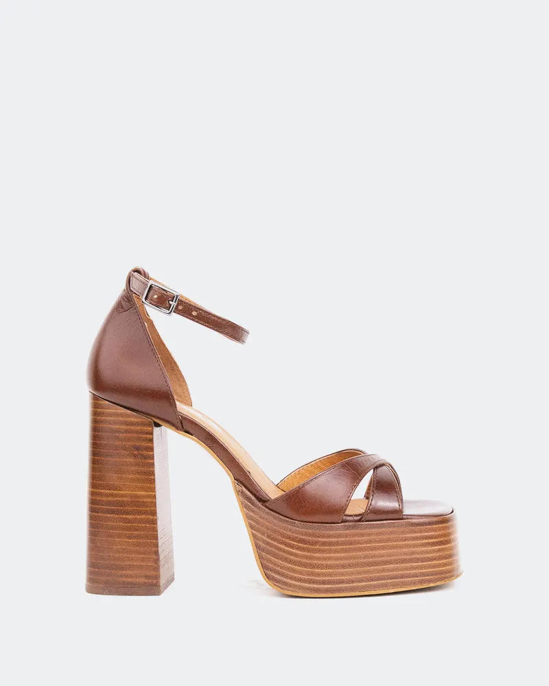 Vixen Marron Cuir
