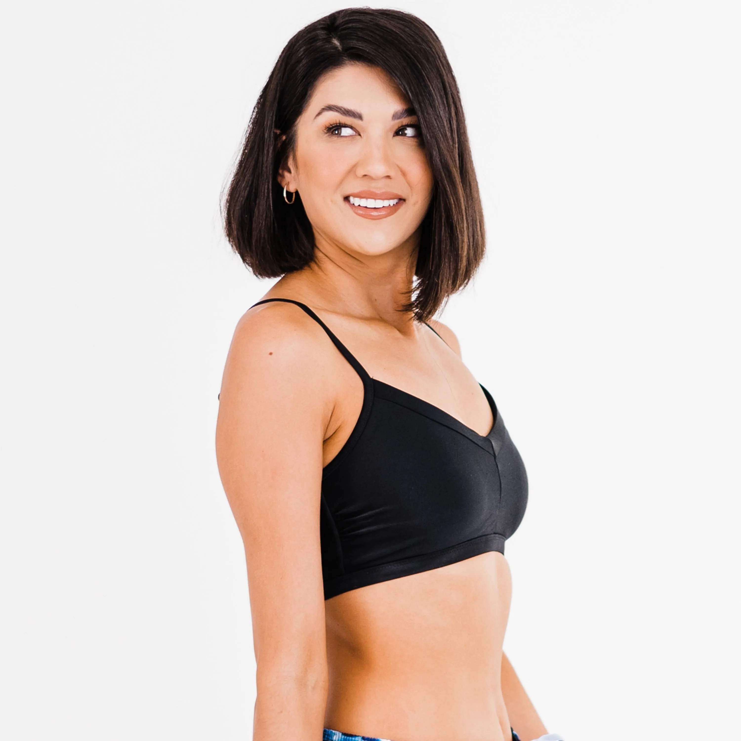 Soutien-gorge de natation à bretelles ajustables pour femme