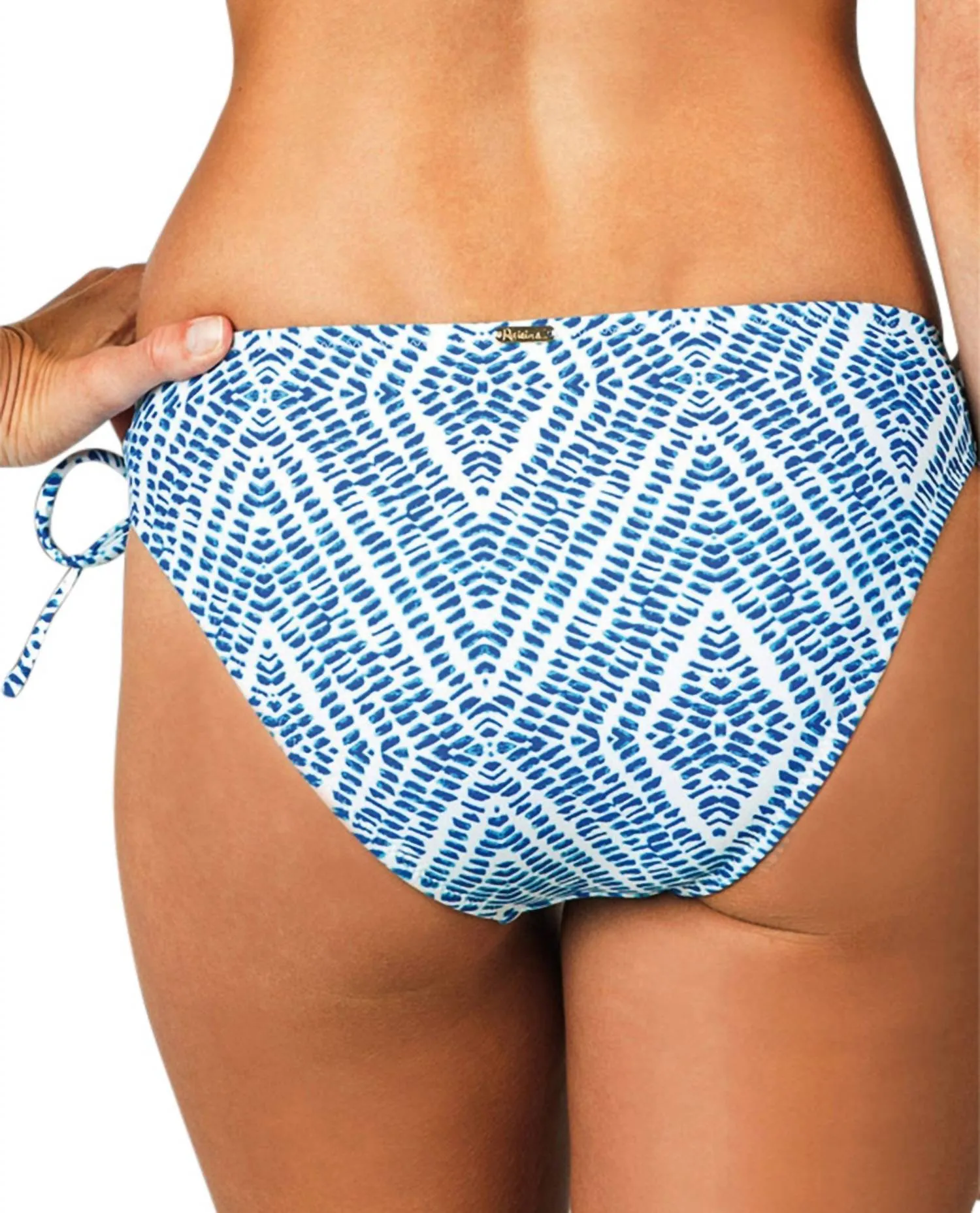 Slip de Bikini Modéré pour Femmes Dans La Vague