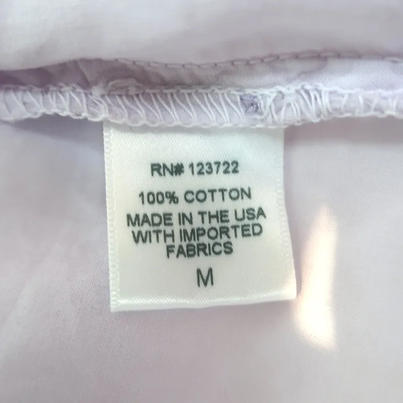 Xirena Chemise à col volant boutonnée Lavande Taille Moyenne Manches longues